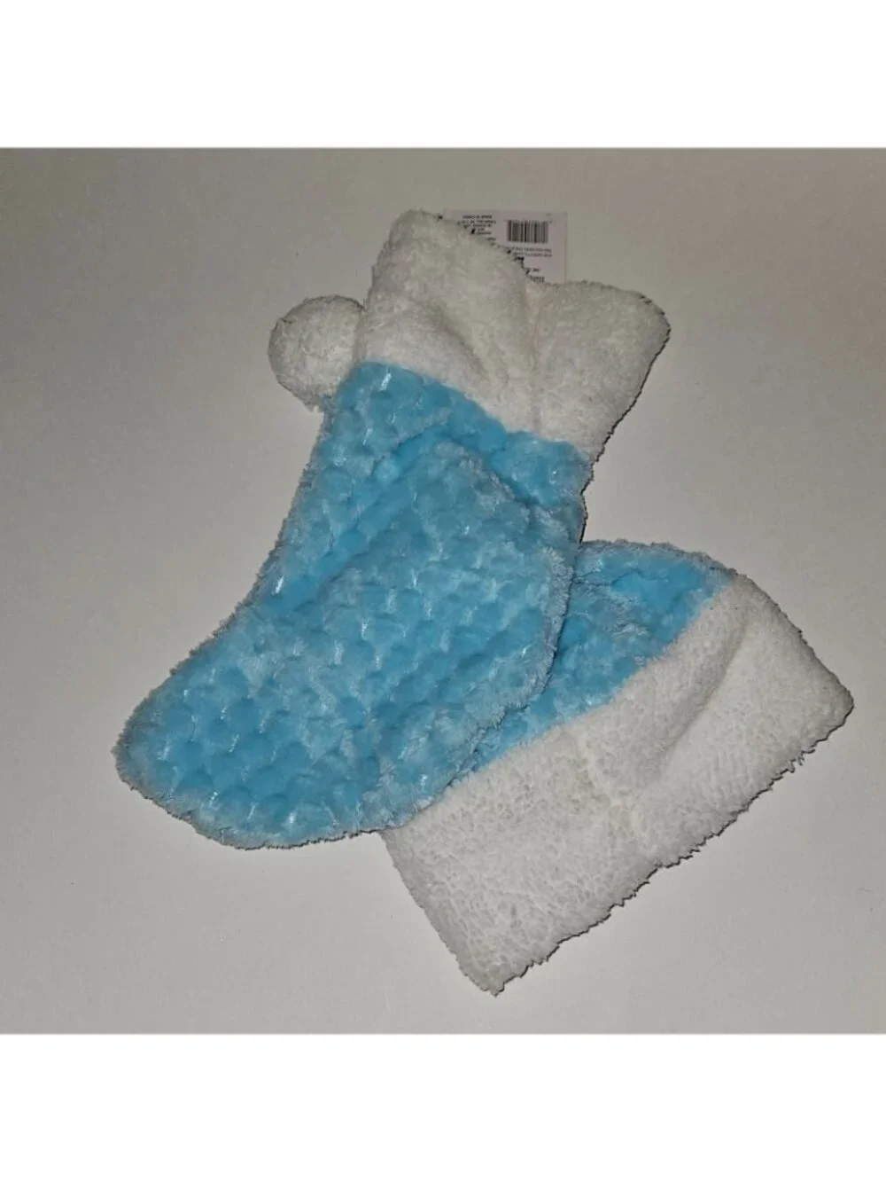 NOS Baby's 1st Christmas Blue White Santa Hat Small Christmas Stocking Lot READ